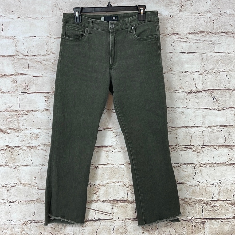 Kut From The Kloth Kelsey High Rise Ankle Flare Jeans